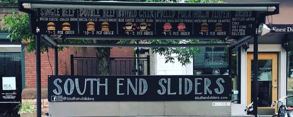 South End Sliders Cart